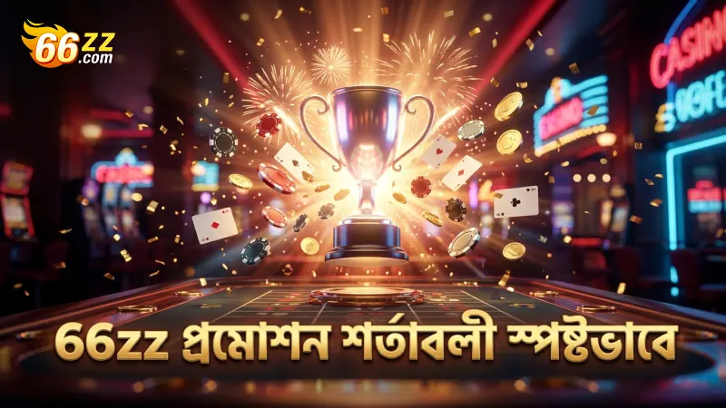 66zz প্রমোশনের স্পষ্ট শর্তাবলী সতর্কতার সাথে পড়ুন