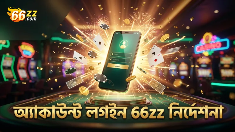 অ্যাকাউন্ট তৈরি ও লগইন নিয়ে 66zz এর স্পষ্ট নির্দেশনা