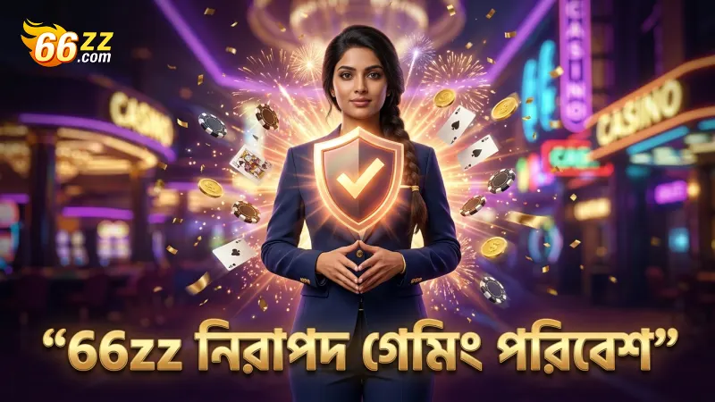 66zz প্ল্যাটফর্মে নিরাপদ ও দায়িত্বশীল গেমিং অনুশীলন।