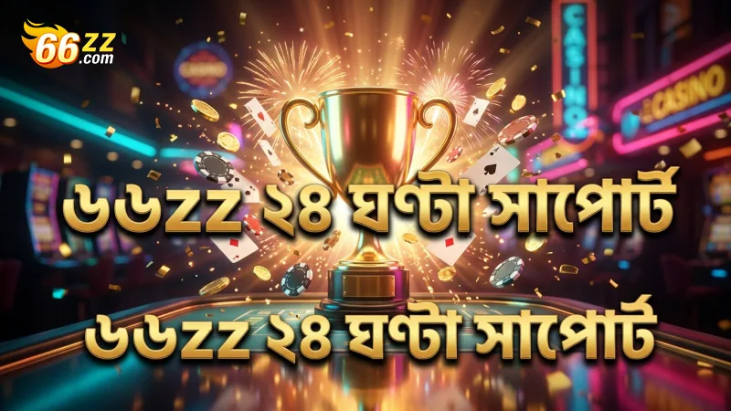 ২৪ ঘণ্টা বাংলা ও ইংরেজি সাপোর্ট দিয়ে ৬৬zz বিশ্বাসযোগ্যতা নিশ্চিত করে