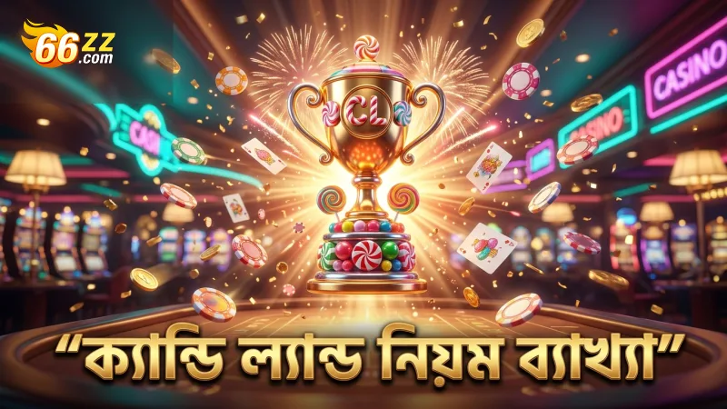 ক্যান্ডি ল্যান্ডের প্রতিটি ধাপের সঠিক নিয়ম ব্যাখ্যা করে।