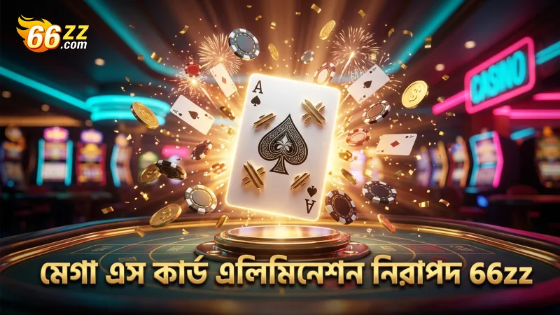 মেগা এস কার্ড এলিমিনেশন ফিচার নিরাপদ ও নির্ভরযোগ্য।