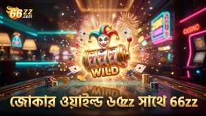 জোকার ওয়াইল্ড ফ্রি স্পিনে বড় জয়ের সুযোগ বৃদ্ধি করে।