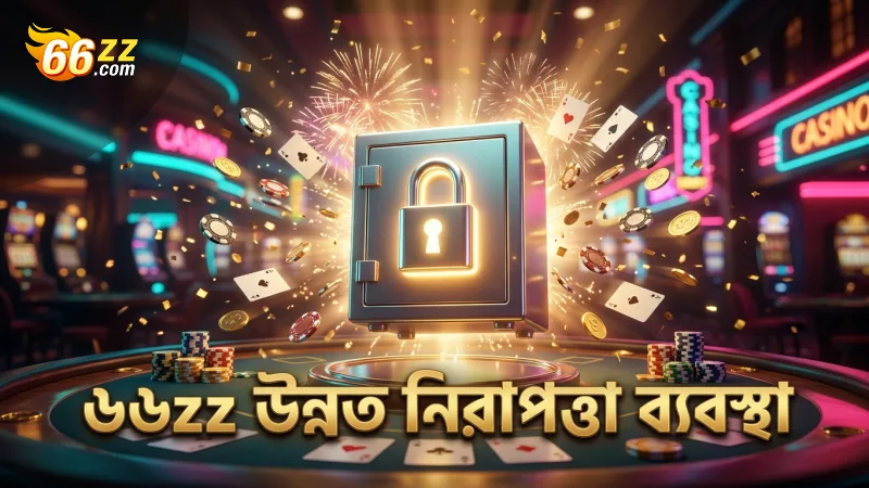 ৬৬zz নিরাপত্তার জন্য উন্নত ভেরিফিকেশন ও এনক্রিপশন ব্যবহার করে।