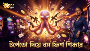 বস ফিশ শিকার করার জন্য টর্পেডো অস্ত্রের প্রস্তুতি