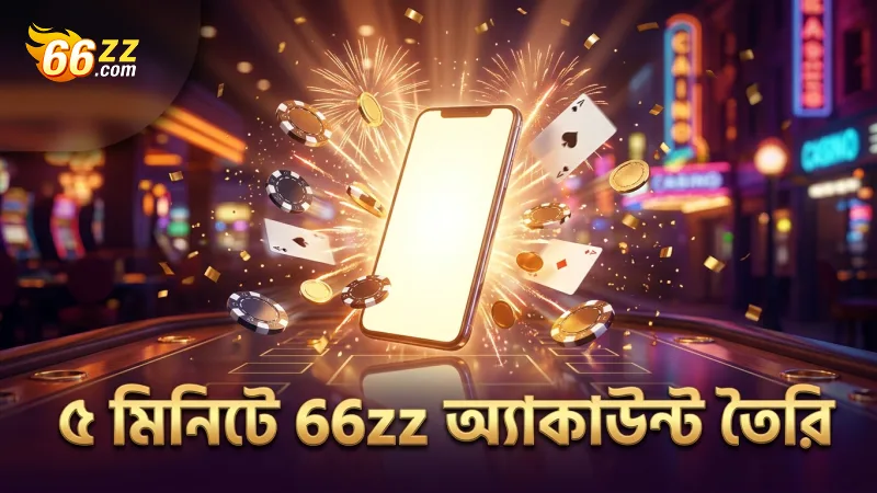 ৫ মিনিটে 66zz ক্যাসিনোতে দ্রুত অ্যাকাউন্ট তৈরি করা যায়