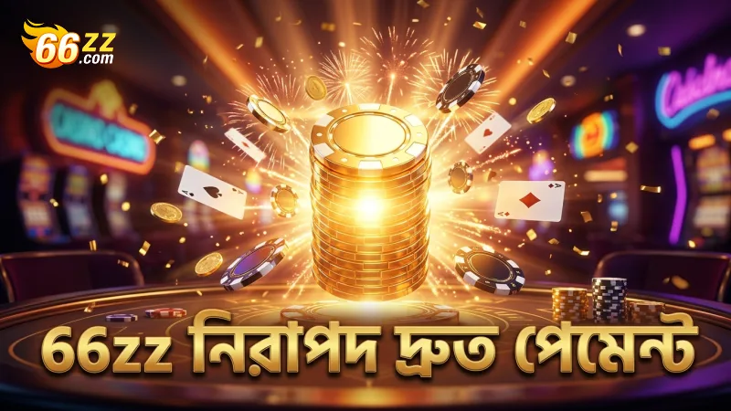 66zz ক্যাসিনোর নিরাপদ পেমেন্ট পদ্ধতির মাধ্যমে দ্রুত লেনদেন